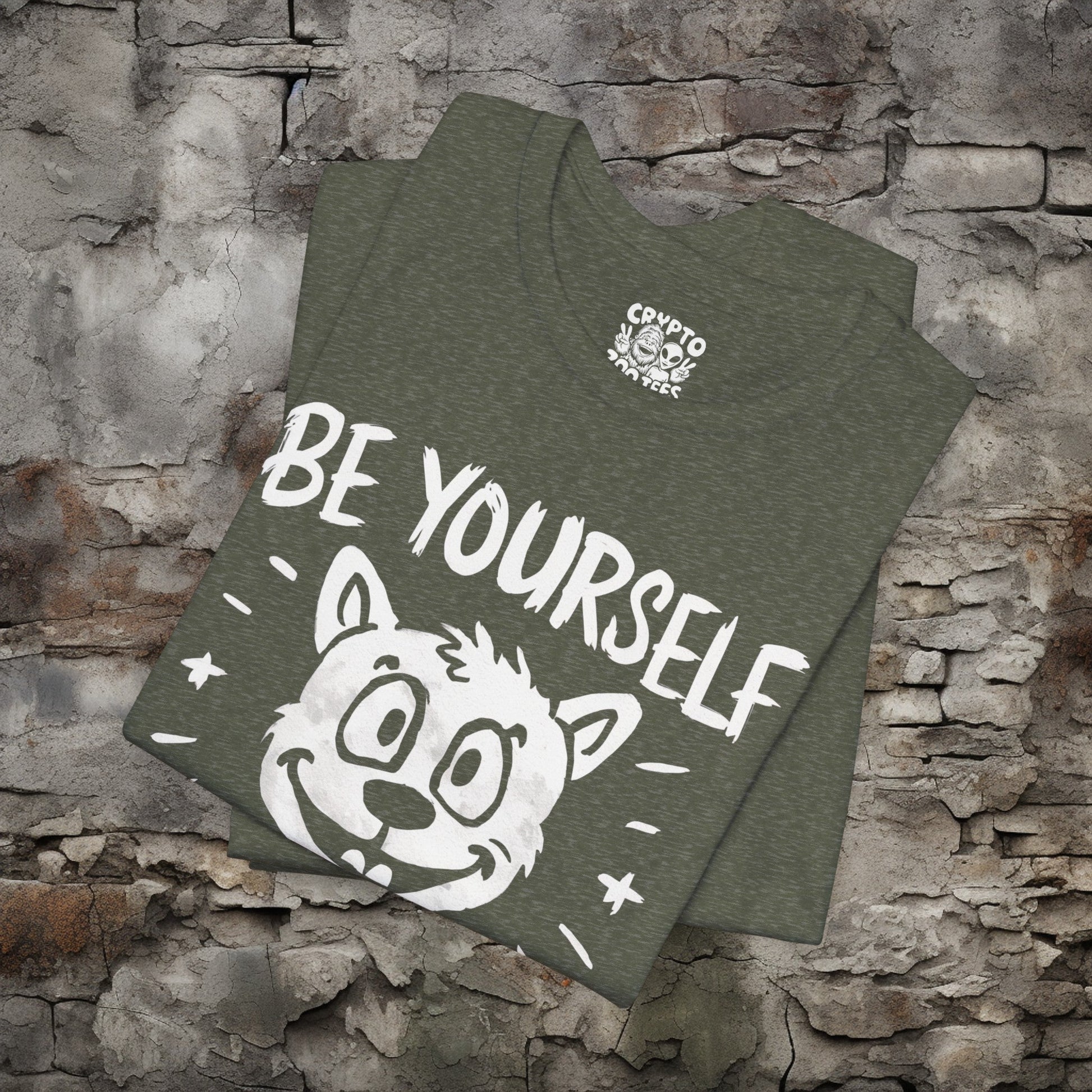 T-Shirt - Be Yourself Everyone Else is Taken T-shirt | Bella + Canvas Unisex T-shirt from Crypto Zoo Tees