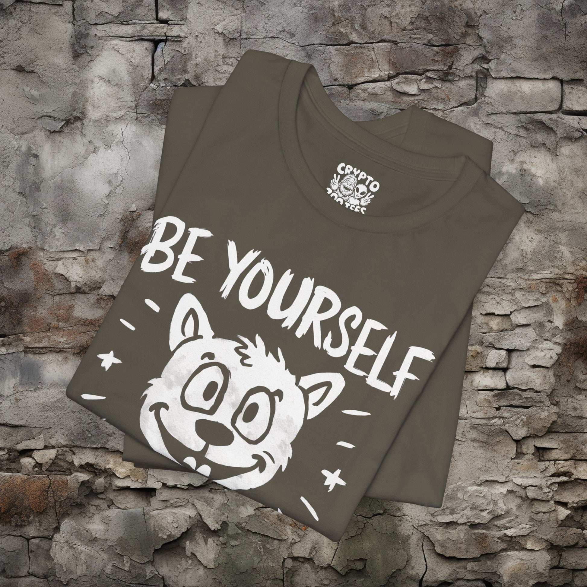 T-Shirt - Be Yourself Everyone Else is Taken T-shirt | Bella + Canvas Unisex T-shirt from Crypto Zoo Tees