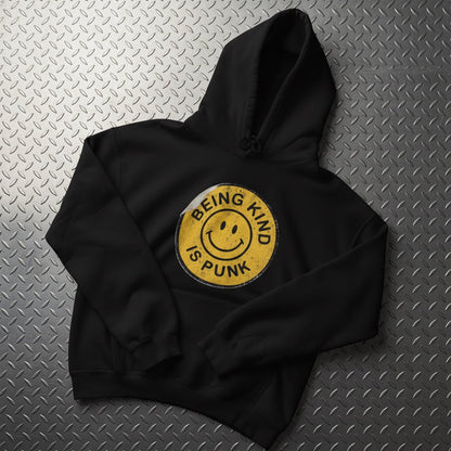 Hoodie - Being Kind Is Punk Hoodie | Unisex Pullover Hoodie - Gildan | Funny | Punk from Crypto Zoo Tees