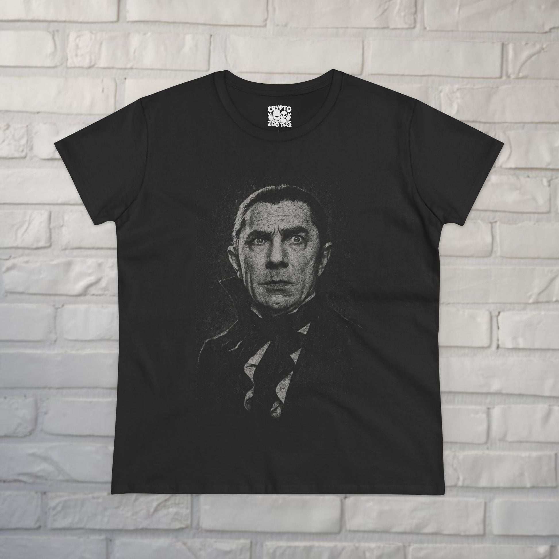 T-Shirt - Bela Lugosi Shirt | Horror, Halloween | Unisex Shirt, Ladies Tee, Tank Top, Long Sleeve, Sweatshirt, Hoodie from Crypto Zoo Tees