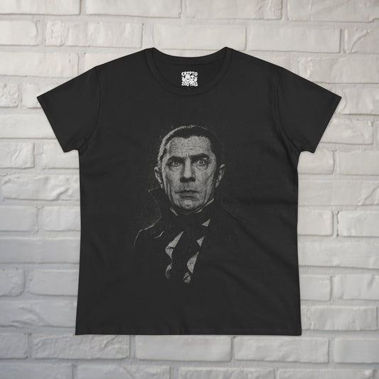 T-Shirt - Bela Lugosi Shirt | Horror, Halloween | Unisex Shirt, Ladies Tee, Tank Top, Long Sleeve, Sweatshirt, Hoodie from Crypto Zoo Tees