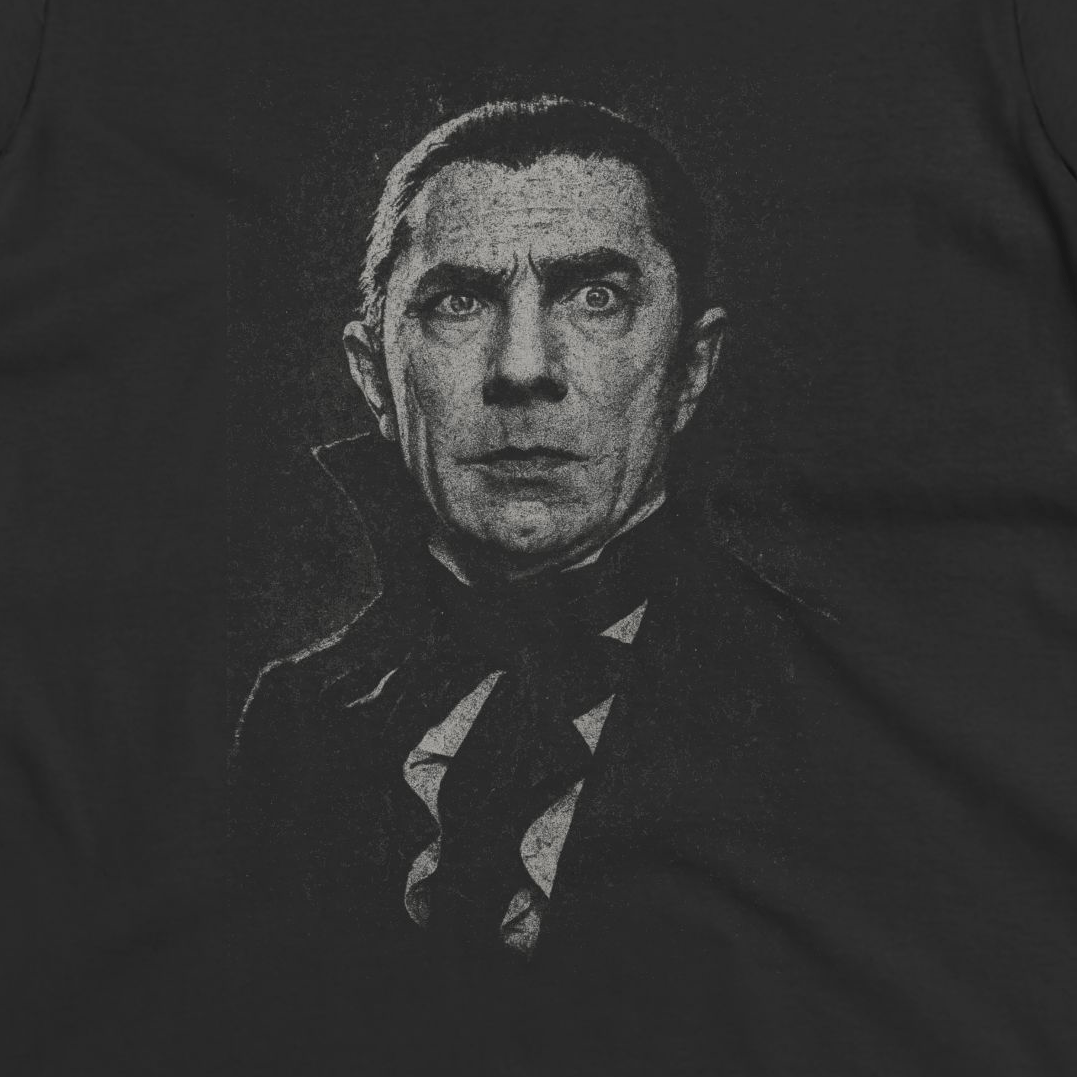 T-Shirt - Bela Lugosi Shirt | Horror, Halloween | Unisex Shirt, Ladies Tee, Tank Top, Long Sleeve, Sweatshirt, Hoodie from Crypto Zoo Tees