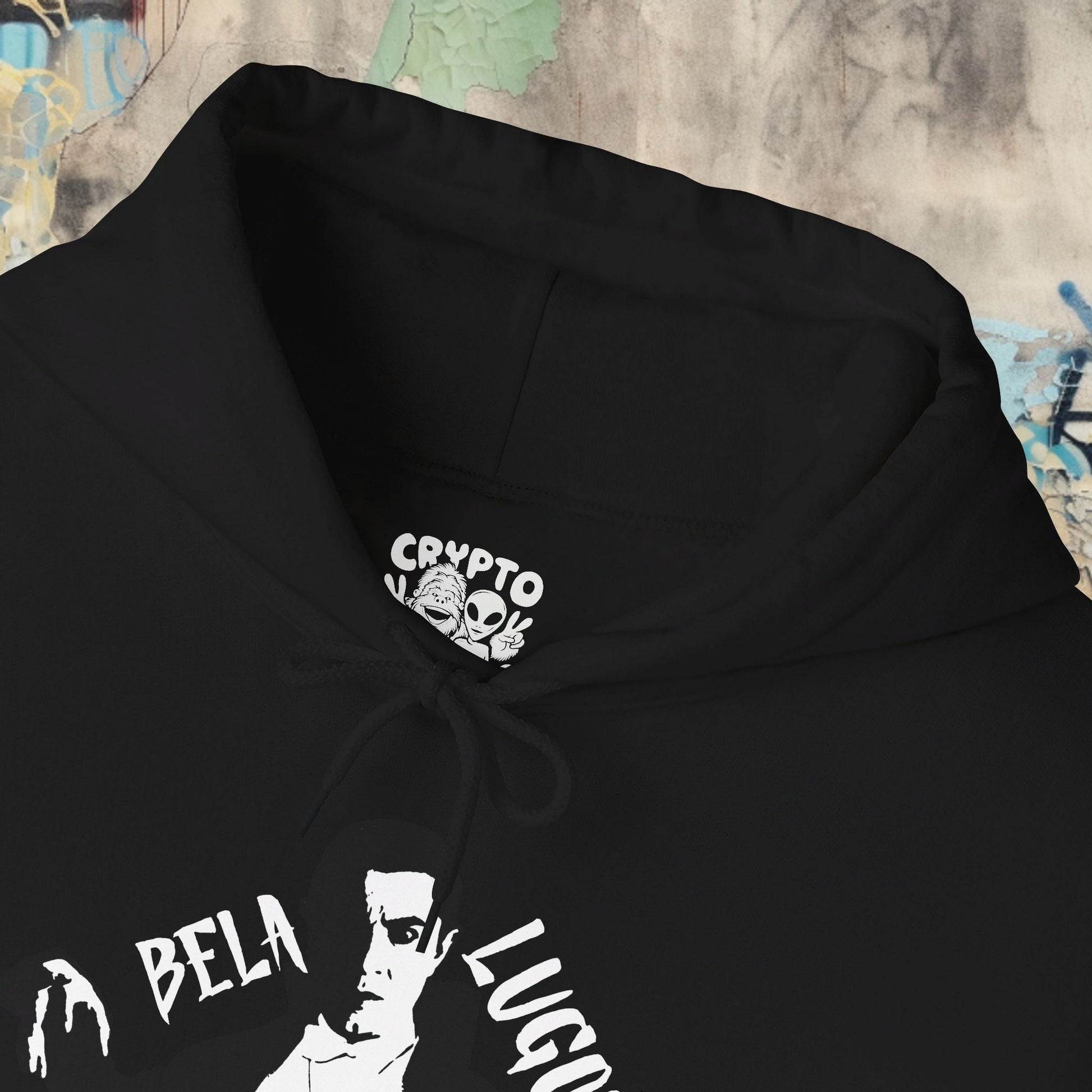 Hoodie - Bela Lugosi's Dead | Hoodie | Hooded Sweatshirt from Crypto Zoo Tees