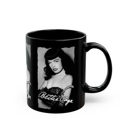 Mug - Bettie Page | 11oz Coffee Mug | Cup from Crypto Zoo Tees