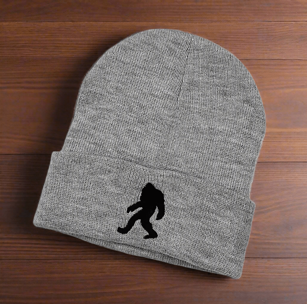  - Bigfoot Beanie | Hats & Beanies | Bigfoot, Cryptids from Crypto Zoo Tees