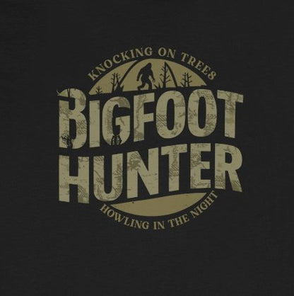 T-Shirt - Bigfoot Hunter - Sasquatch Cryptozoology Shirt - Cryptid Tee - Soft Cotton T-shirt from Crypto Zoo Tees