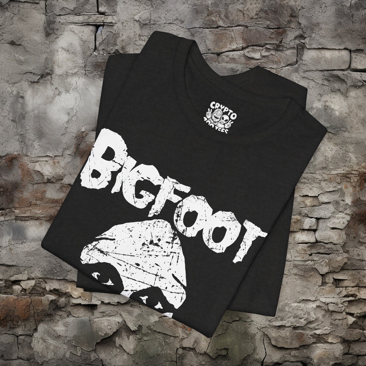 T-Shirt - Bigfoot Misfits Style Punk Cryptid Tee | Bella + Canvas Unisex T-shirt from Crypto Zoo Tees