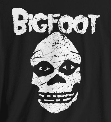 T-Shirt - Bigfoot Misfits Style Punk Cryptid Tee | Bella + Canvas Unisex T-shirt from Crypto Zoo Tees