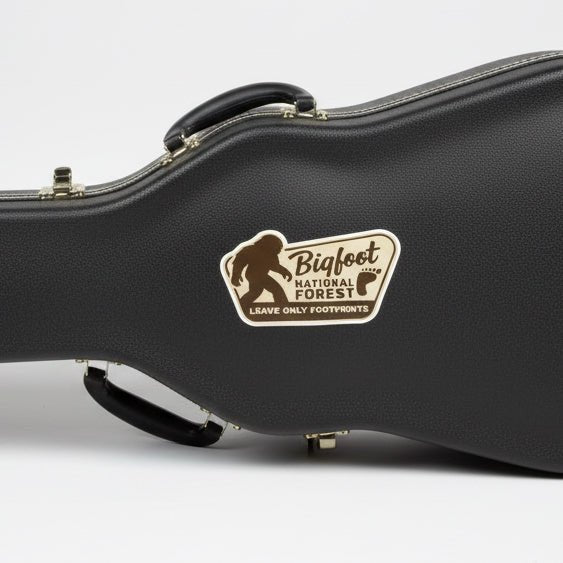 Paper products - Bigfoot National Forest Sticker | Cryptids, Hiking | Sticker, Laptop Decal from Crypto Zoo Tees