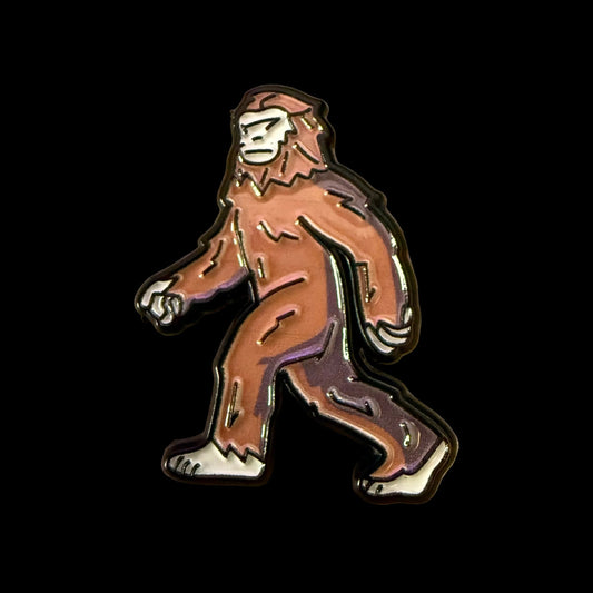  - Bigfoot Sasquatch Pinback Button | Cryptid Forest Monster from Crypto Zoo Tees