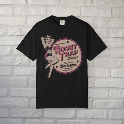 T-Shirt - Booby Trap | Retro & Vintage, Burlesque | Crewneck Sweatshirt from Crypto Zoo Tees