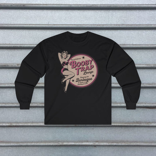 T-Shirt - Booby Trap | Retro & Vintage, Burlesque | Crewneck Sweatshirt from Crypto Zoo Tees