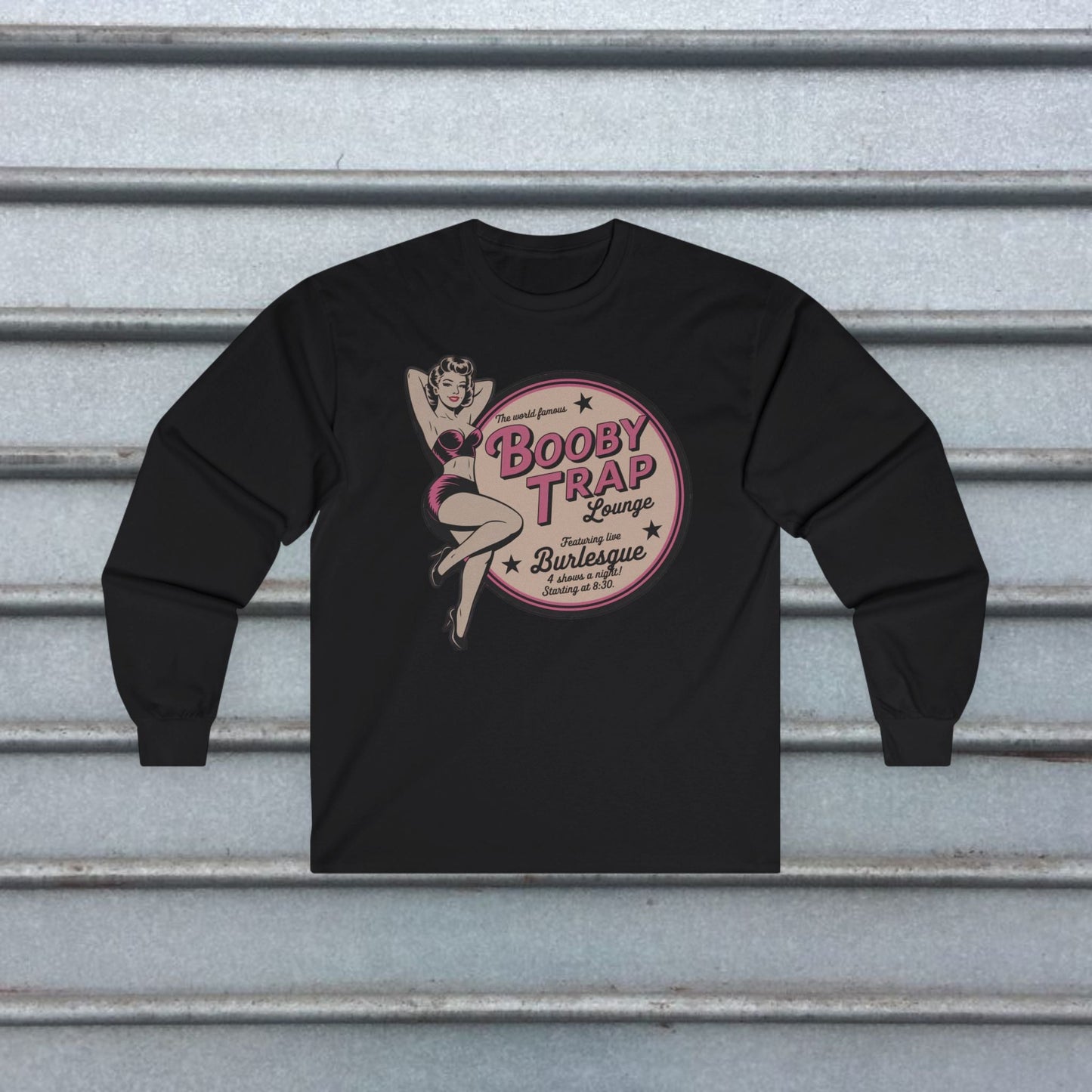 T-Shirt - Booby Trap | Retro & Vintage, Burlesque | Crewneck Sweatshirt from Crypto Zoo Tees
