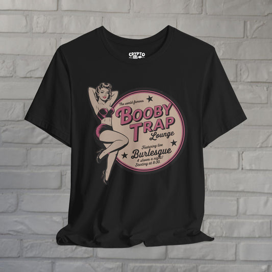 T-Shirt - Booby Trap | Unisex T-shirt | Retro & Vintage | Rockabilly from Crypto Zoo Tees