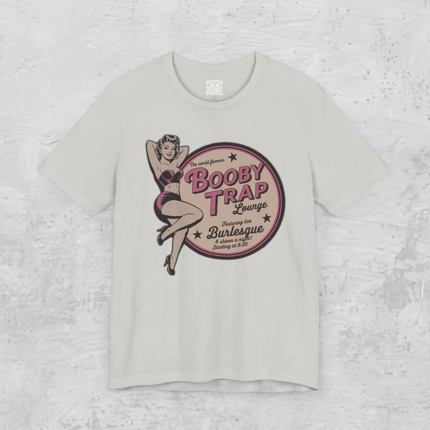 T-Shirt - Booby Trap | Unisex T-shirt | Retro & Vintage | Rockabilly from Crypto Zoo Tees