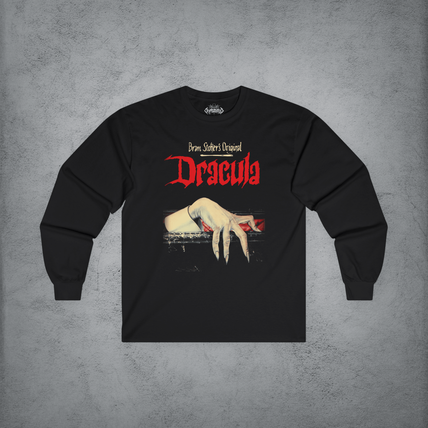 T-Shirt - Bram Stokers Dracula Shirt | Horror, Books | Pullover Hoodie from Crypto Zoo Tees