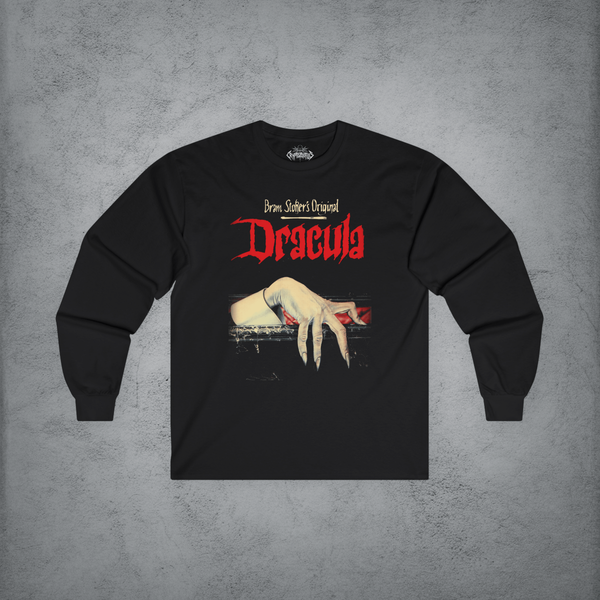 T-Shirt - Bram Stokers Dracula Shirt | Horror, Books | Pullover Hoodie from Crypto Zoo Tees