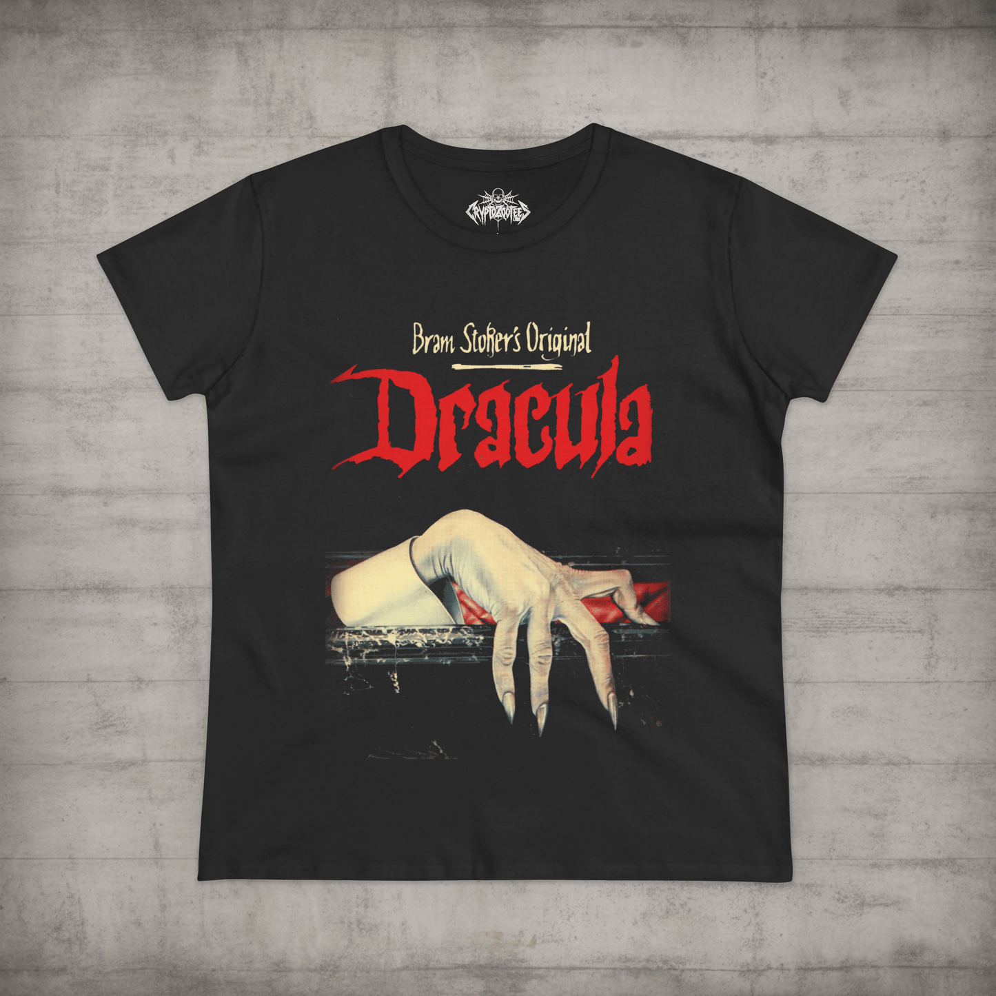 T-Shirt - Bram Stokers Dracula Shirt | Horror, Books | Pullover Hoodie from Crypto Zoo Tees