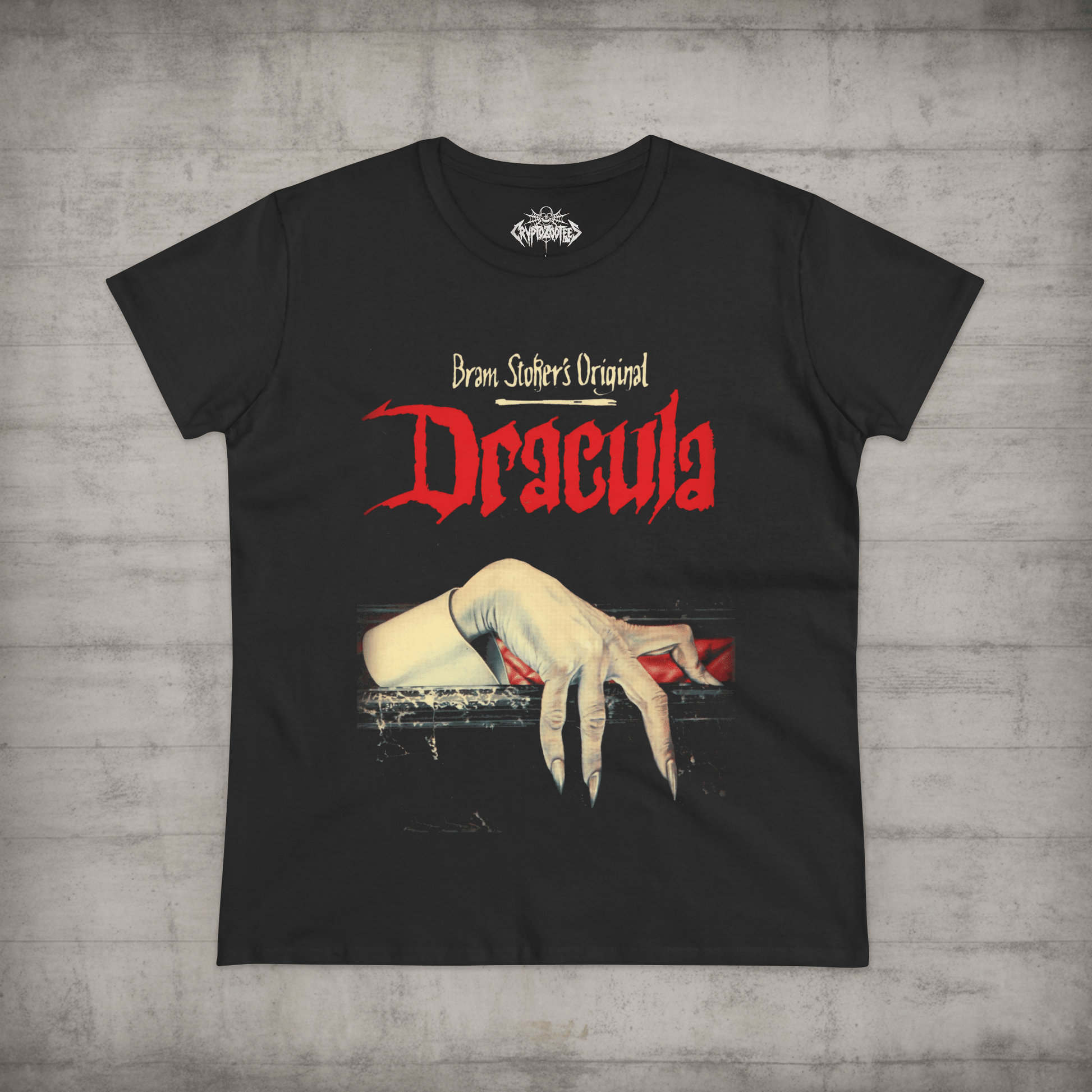 T-Shirt - Bram Stokers Dracula Shirt | Horror, Books | Pullover Hoodie from Crypto Zoo Tees