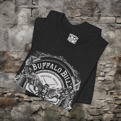 T-Shirt - Buffalo Bill's Body Lotion Apothecary Label Tee | Silence of The Lambs Parody Shirt | Bella + Canvas Unisex T-shirt from Crypto Zoo Tees