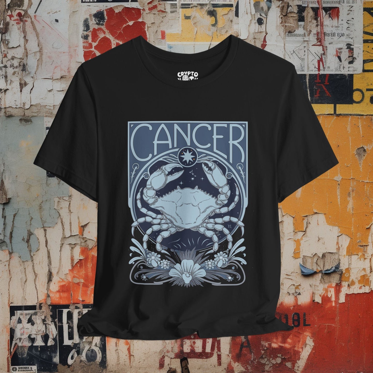 T-Shirt - Cancer Bella+Canvas Unisex Tee from Crypto Zoo Tees