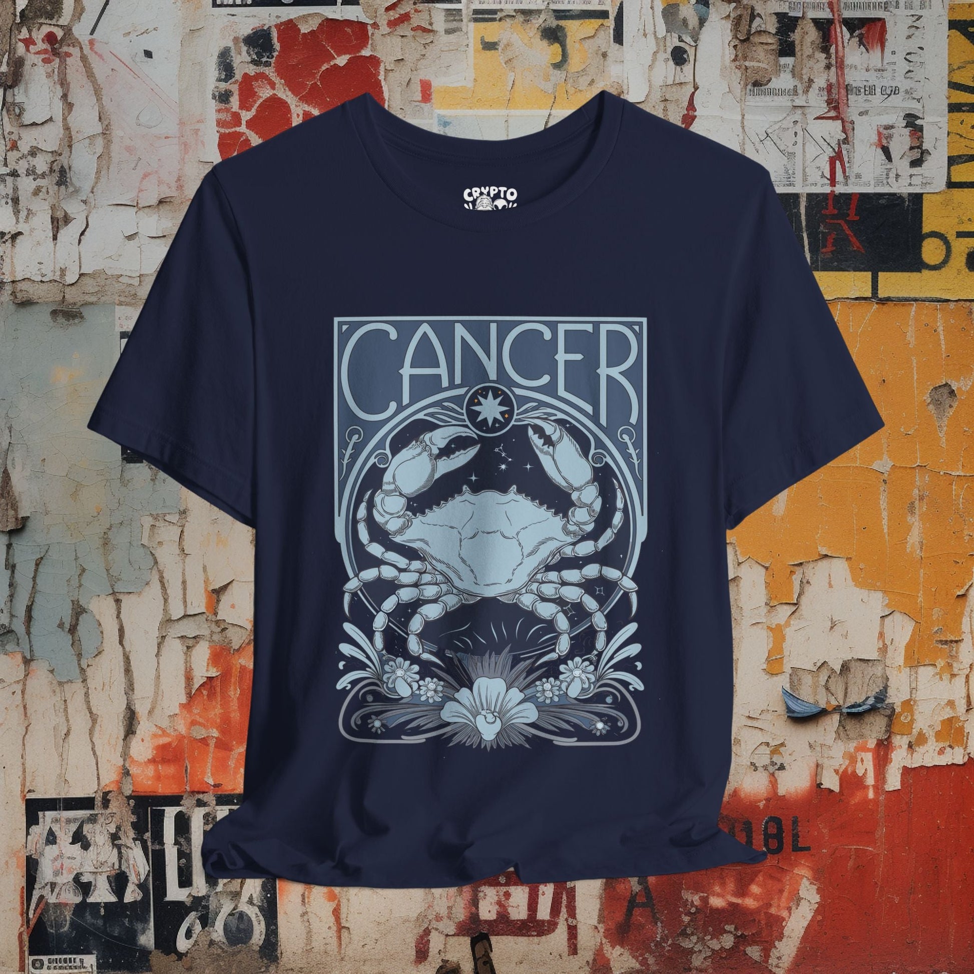 T-Shirt - Cancer Bella+Canvas Unisex Tee from Crypto Zoo Tees