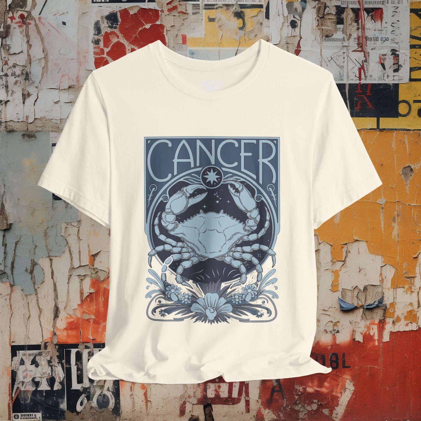T-Shirt - Cancer Bella+Canvas Unisex Tee from Crypto Zoo Tees