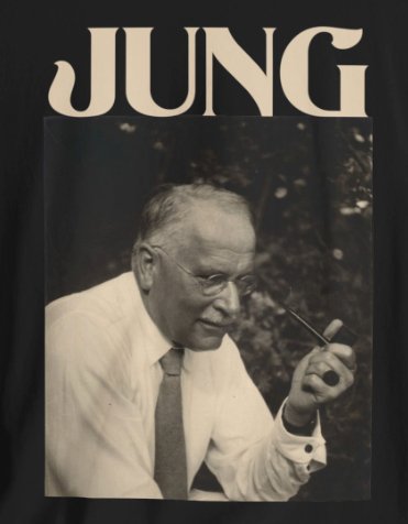 T - Shirt - Carl Jung | Psychology | Bella + Canvas Unisex T - shirt from Crypto Zoo Tees