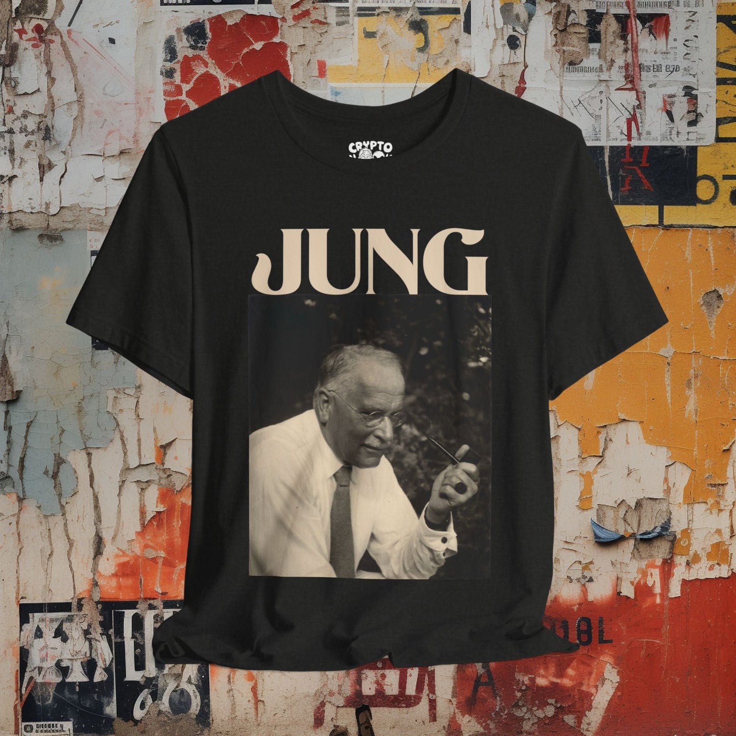 T - Shirt - Carl Jung | Psychology | Bella + Canvas Unisex T - shirt from Crypto Zoo Tees