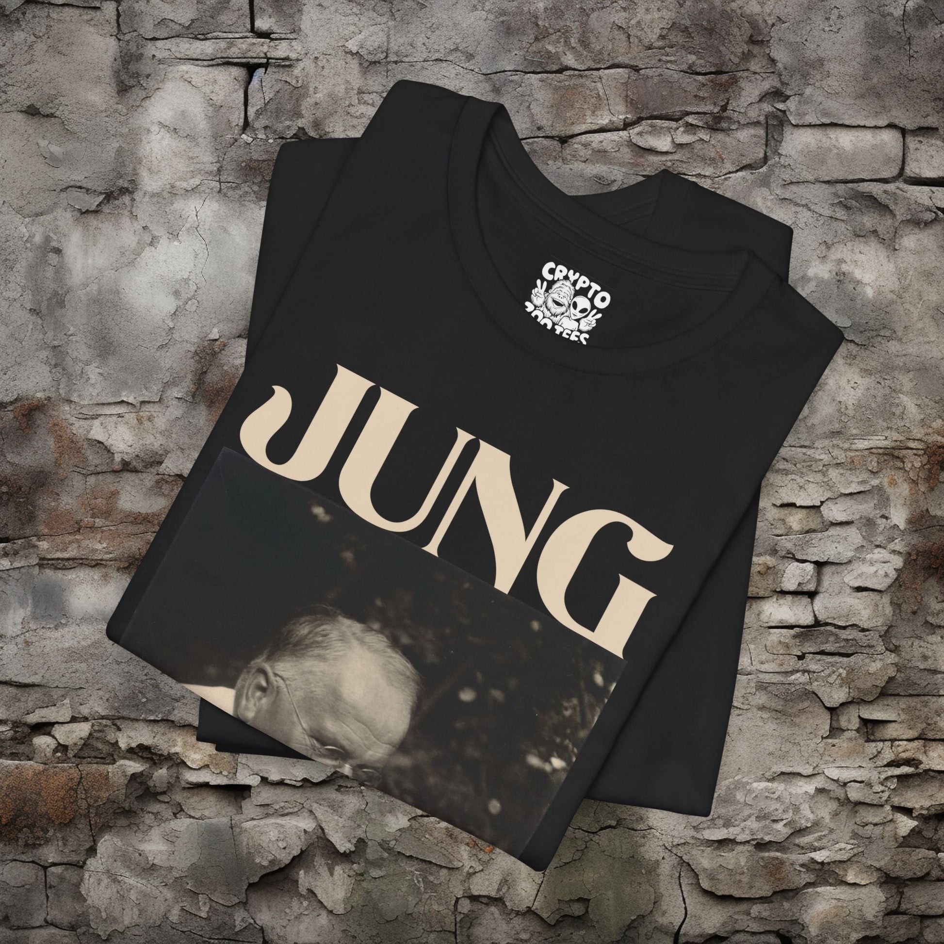 T - Shirt - Carl Jung | Psychology | Bella + Canvas Unisex T - shirt from Crypto Zoo Tees