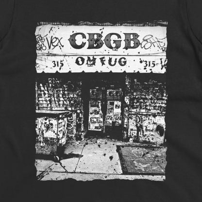 T-Shirt - CBGB Punk Shirt | Punk, Retro & Vintage | Unisex Shirt, Ladies Tee, Tank Top, Long Sleeve, Sweatshirt, Hoodie from Crypto Zoo Tees