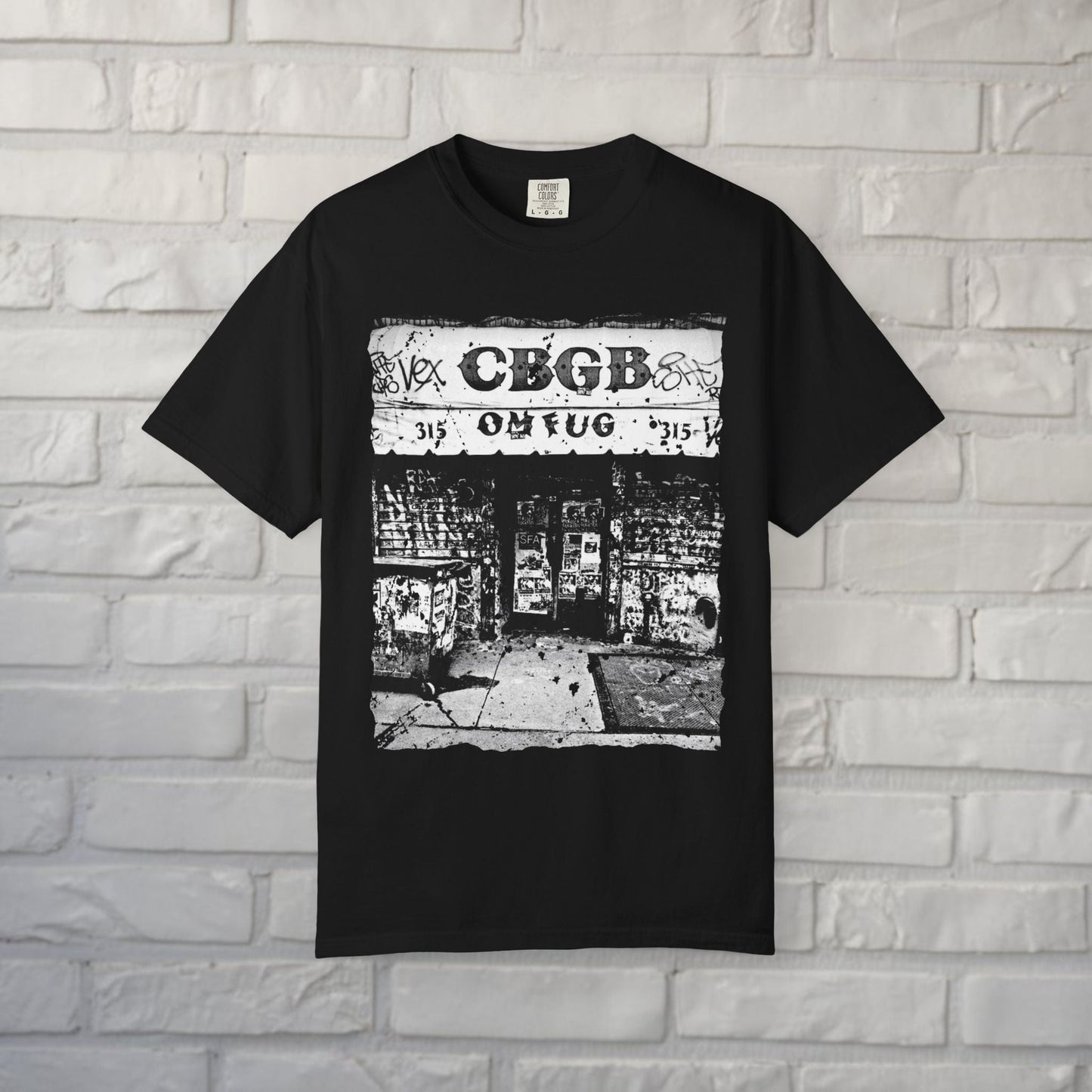 T-Shirt - CBGB Punk Shirt | Punk, Retro & Vintage | Unisex Shirt, Ladies Tee, Tank Top, Long Sleeve, Sweatshirt, Hoodie from Crypto Zoo Tees