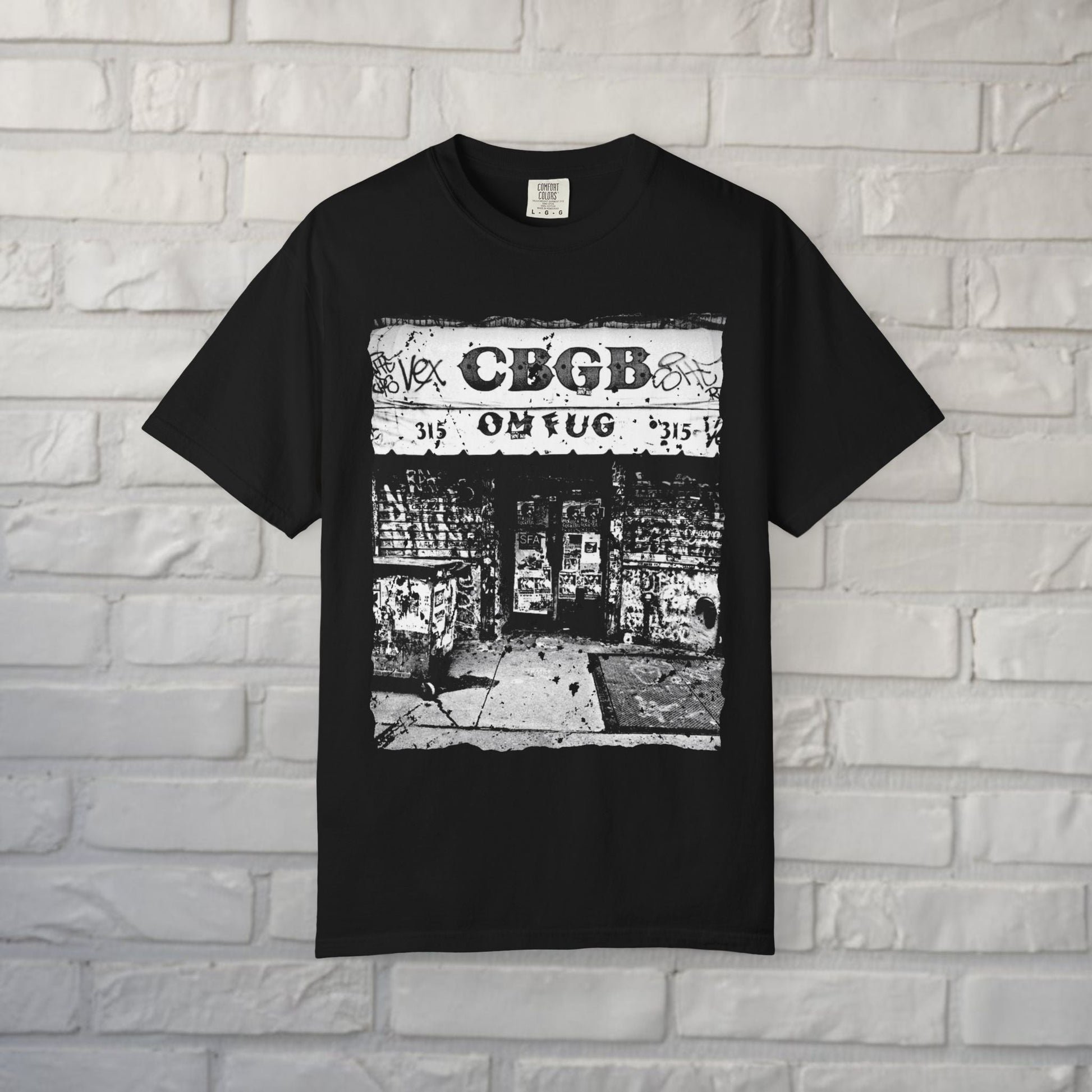 T-Shirt - CBGB Punk Shirt | Punk, Retro & Vintage | Unisex Shirt, Ladies Tee, Tank Top, Long Sleeve, Sweatshirt, Hoodie from Crypto Zoo Tees