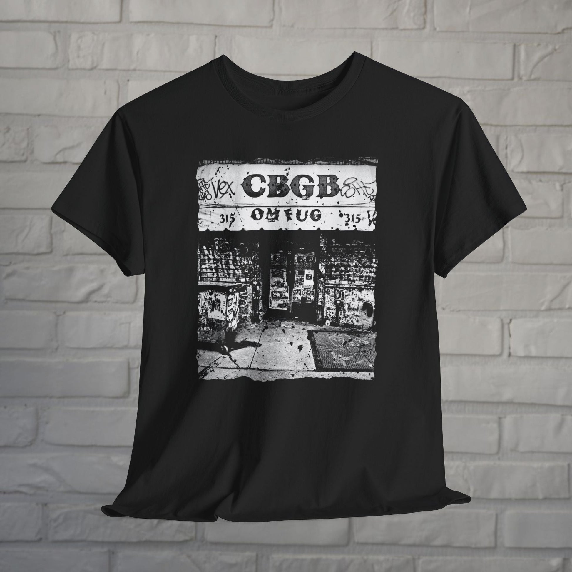 T-Shirt - CBGB Punk Shirt | Punk, Retro & Vintage | Unisex Shirt, Ladies Tee, Tank Top, Long Sleeve, Sweatshirt, Hoodie from Crypto Zoo Tees