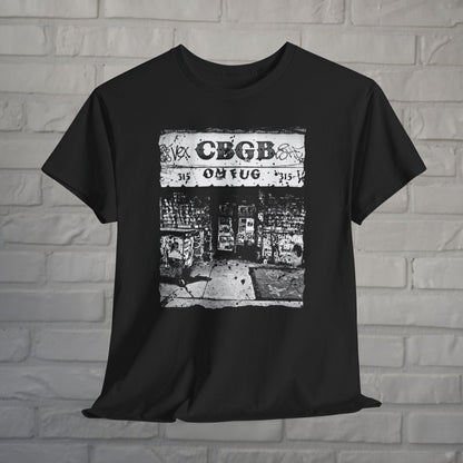 T-Shirt - CBGB Punk Shirt | Punk, Retro & Vintage | Unisex Shirt, Ladies Tee, Tank Top, Long Sleeve, Sweatshirt, Hoodie from Crypto Zoo Tees