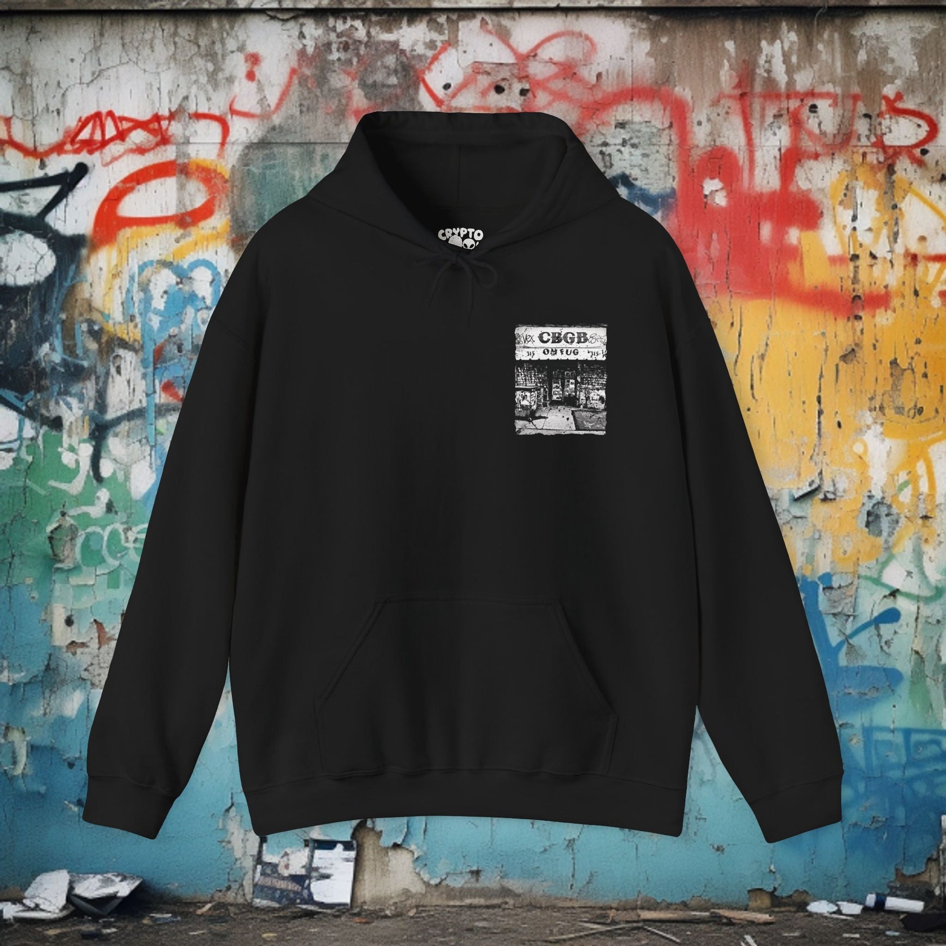 T-Shirt - CBGB Punk Shirt | Punk, Retro & Vintage | Unisex Shirt, Ladies Tee, Tank Top, Long Sleeve, Sweatshirt, Hoodie from Crypto Zoo Tees