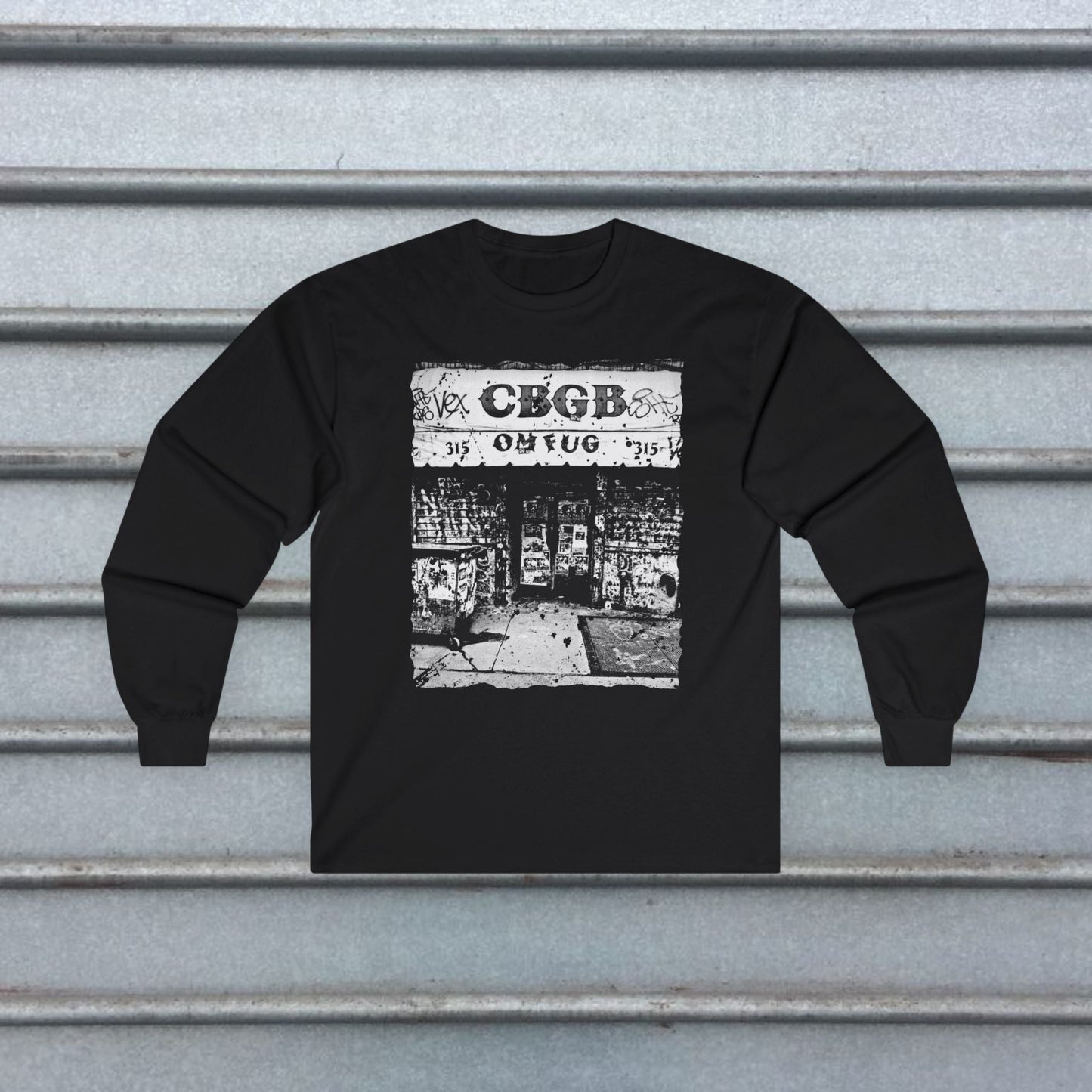 T-Shirt - CBGB Punk Shirt | Punk, Retro & Vintage | Unisex Shirt, Ladies Tee, Tank Top, Long Sleeve, Sweatshirt, Hoodie from Crypto Zoo Tees