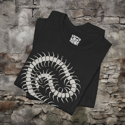 T-Shirt - Centipede Tee | Unisex T-shirt | Gothic, Punk | Creepy, Alternative from Crypto Zoo Tees