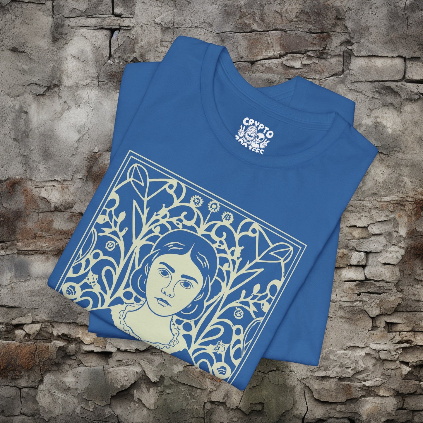 T-Shirt - Charlotte Bronte Author T-shirt | Bella + Canvas Unisex T-shirt from Crypto Zoo Tees