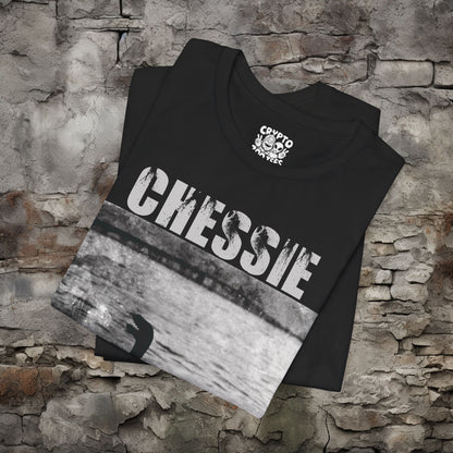 T-Shirt - Chessie the Chesapeake Bay Sea Monster Tee | Unisex T-shirt | Cryptids, Monsters | Retro, Maritime from Crypto Zoo Tees