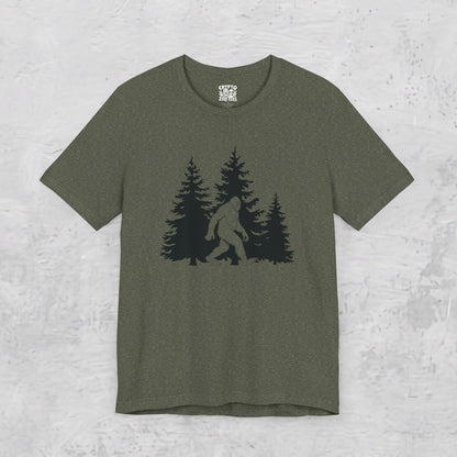 T-Shirt - Classic Bigfoot | Unisex T-shirt | Bigfoot | Retro & Vintage from Crypto Zoo Tees