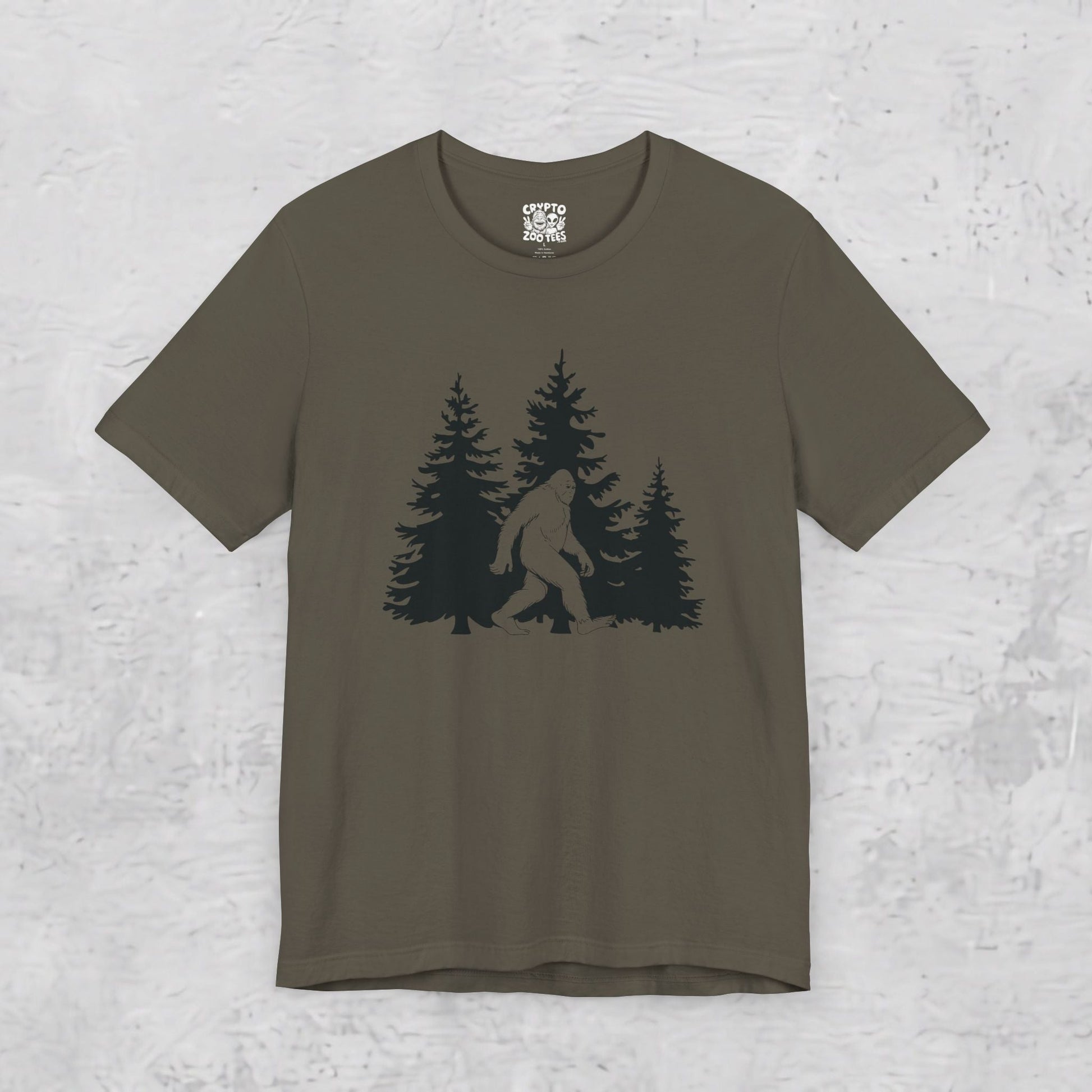 T-Shirt - Classic Bigfoot | Unisex T-shirt | Bigfoot | Retro & Vintage from Crypto Zoo Tees