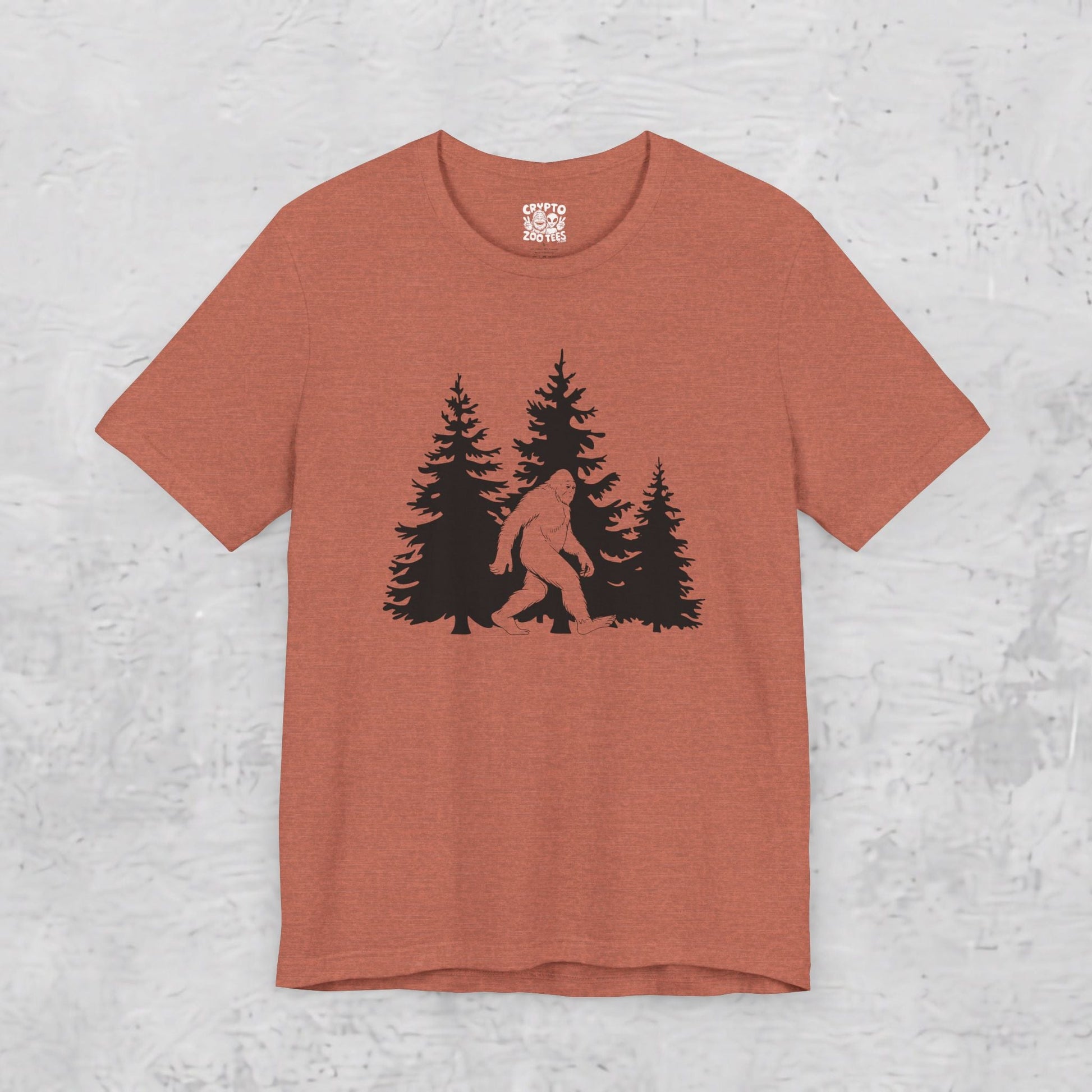 T-Shirt - Classic Bigfoot | Unisex T-shirt | Bigfoot | Retro & Vintage from Crypto Zoo Tees