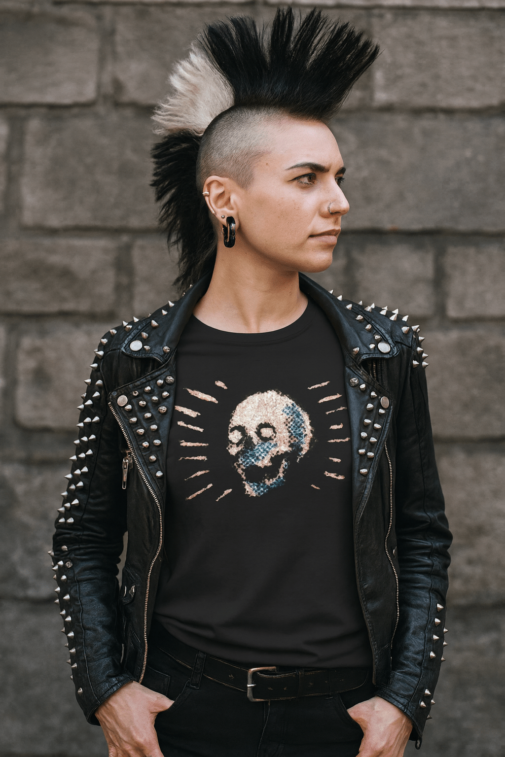 T-Shirt - Comic Skull | Skulls & Skeletons, Funny | Kids Tee from Crypto Zoo Tees