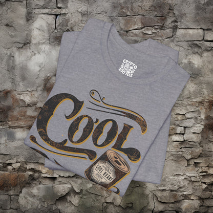 T-Shirt - Cool Beans Shirt | Retro Vintage Funny | Bella + Canvas Unisex T-shirt from Crypto Zoo Tees