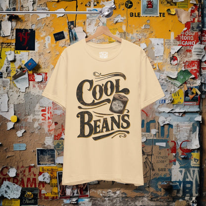 T-Shirt - Cool Beans Shirt | Retro Vintage Funny | Bella + Canvas Unisex T-shirt from Crypto Zoo Tees