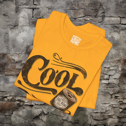 T-Shirt - Cool Beans Shirt | Retro Vintage Funny | Bella + Canvas Unisex T-shirt from Crypto Zoo Tees