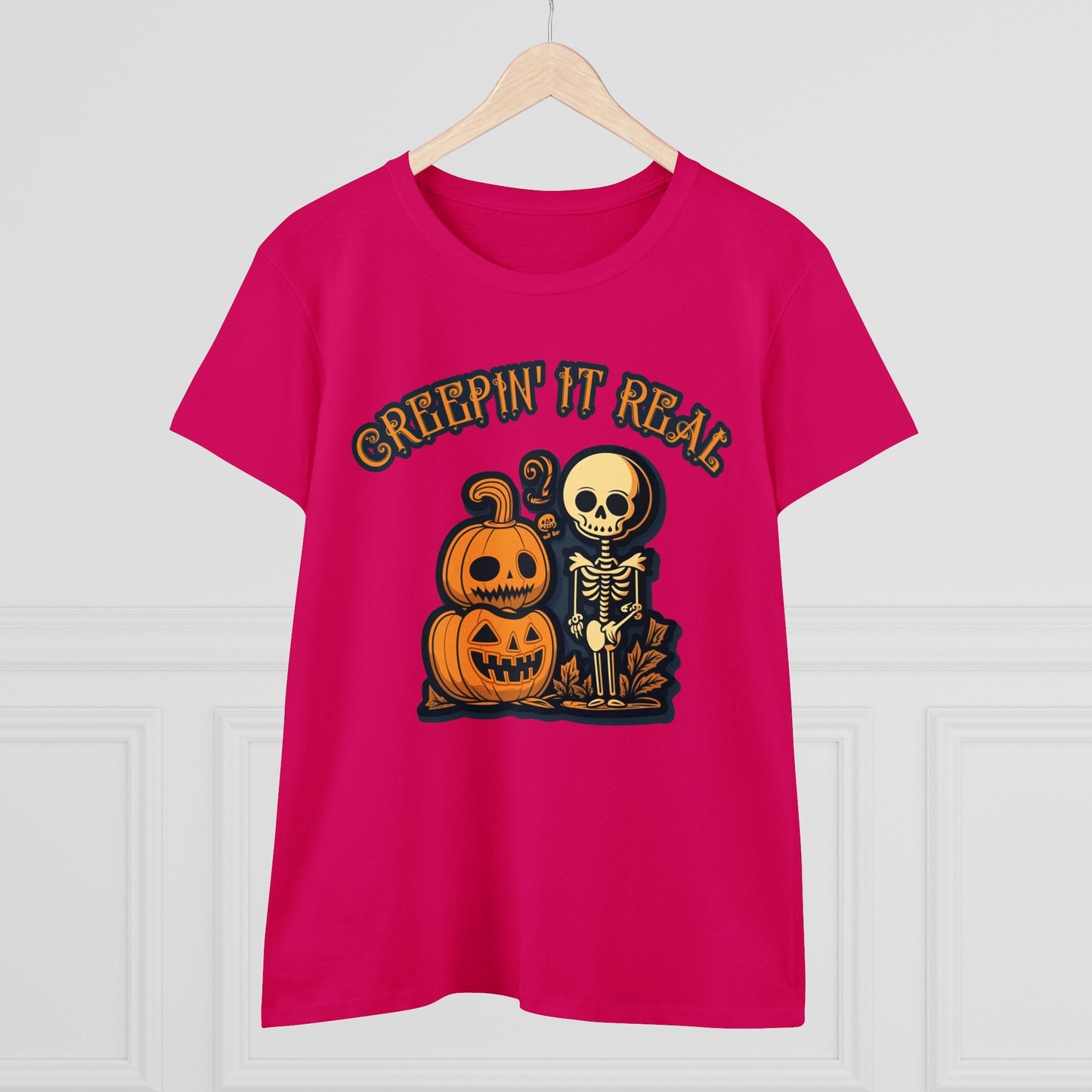 T-Shirt - Creepin' It Real | Women's T-Shirt | Cotton Ladies Tee from Crypto Zoo Tees