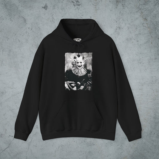 T-Shirt - Creepy Clown Halloween Horror | Goth | Unisex T-shirt from Crypto Zoo Tees