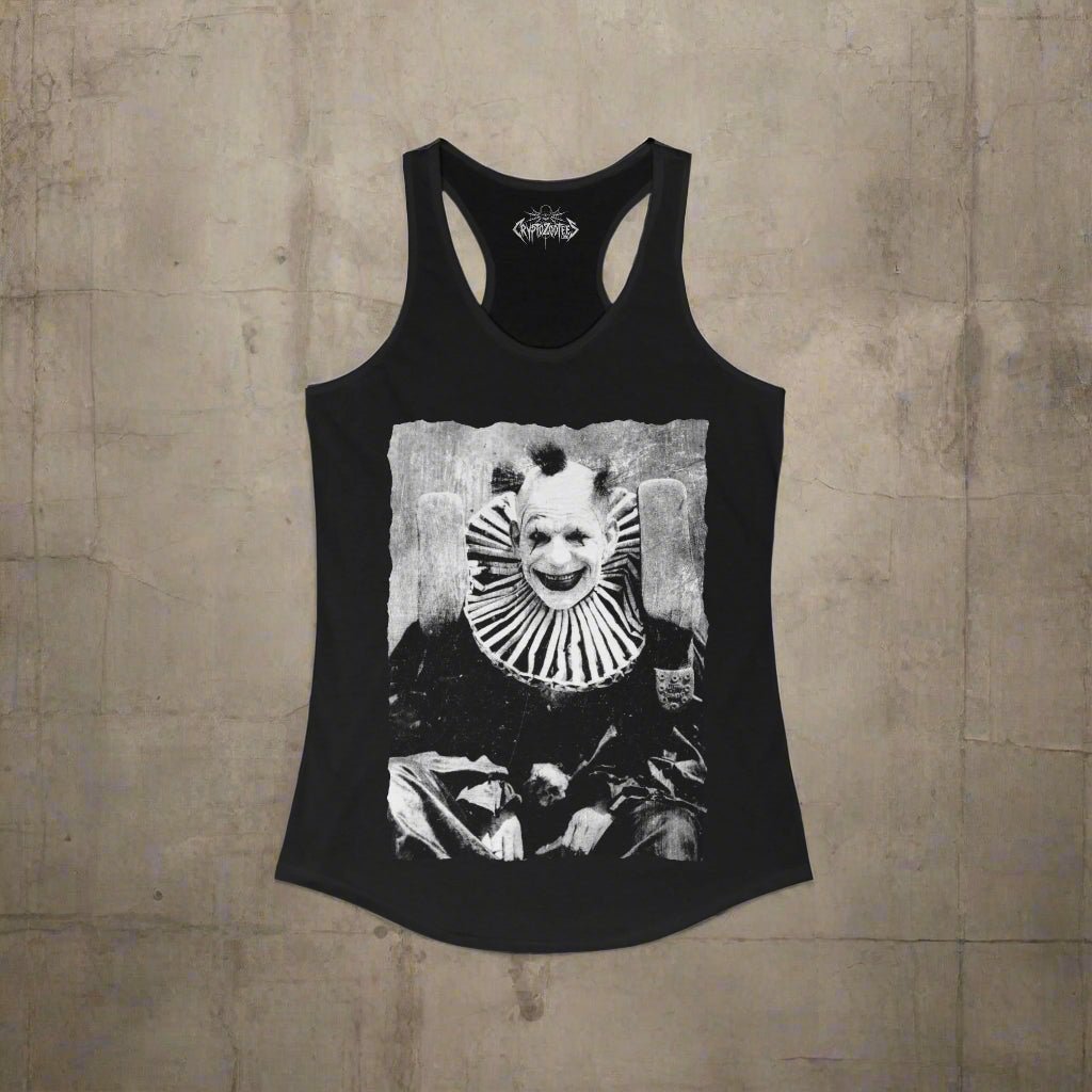 T-Shirt - Creepy Clown Halloween Horror | Goth | Unisex T-shirt from Crypto Zoo Tees